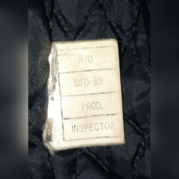 Vintage 70s AMF Harley Davidson Leather Motorcycle Jacket Size 42 Black - Picture 5 of 6